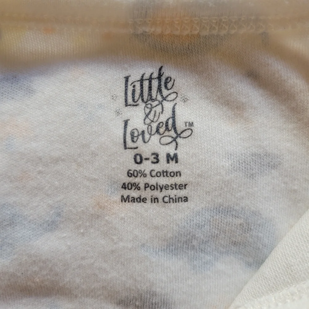 Cozy Elephant Print Kids Footie